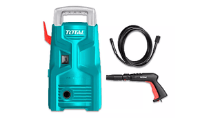 HIDROLAVADORA INDUSTRIAL - 1300PSI - 16800/MIN - 1200W TOTAL COLOR TURQUESA