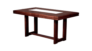 MESA DE COMEDOR  HOME RIGAL CAFÉ 157 X 90 CM