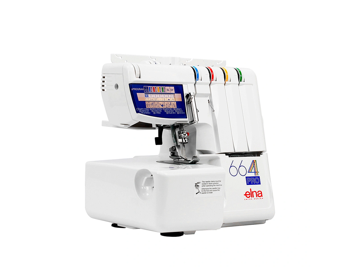 MAQUINA OVERLOCK JANOME ELNA 664 PRO 1