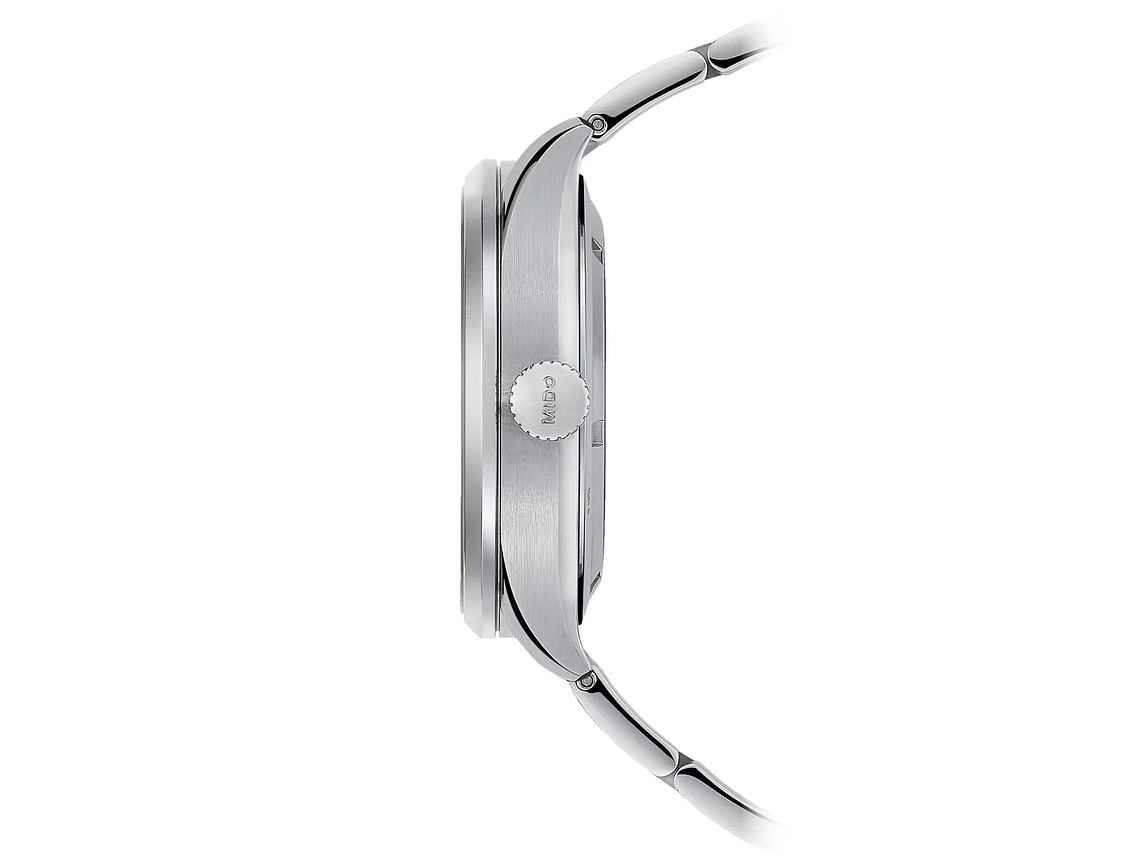 RELOJ MIDO MULTIFORT M ACERO EN COLOR NEGRO 2