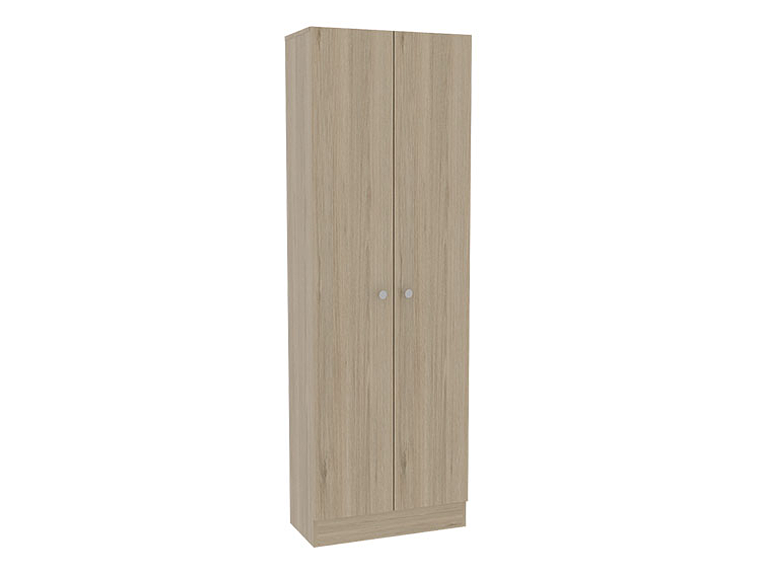 SET DE MUEBLES TUHOME DREAMS 4 CLOSET + CÓMODA + ZAPATERO ROVERE BLANCO 2