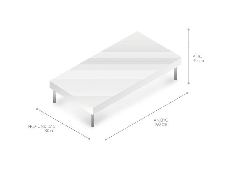 MESA DE CENTRO CLAVIJO DESIGN BILBAO METAL NEGRO 2