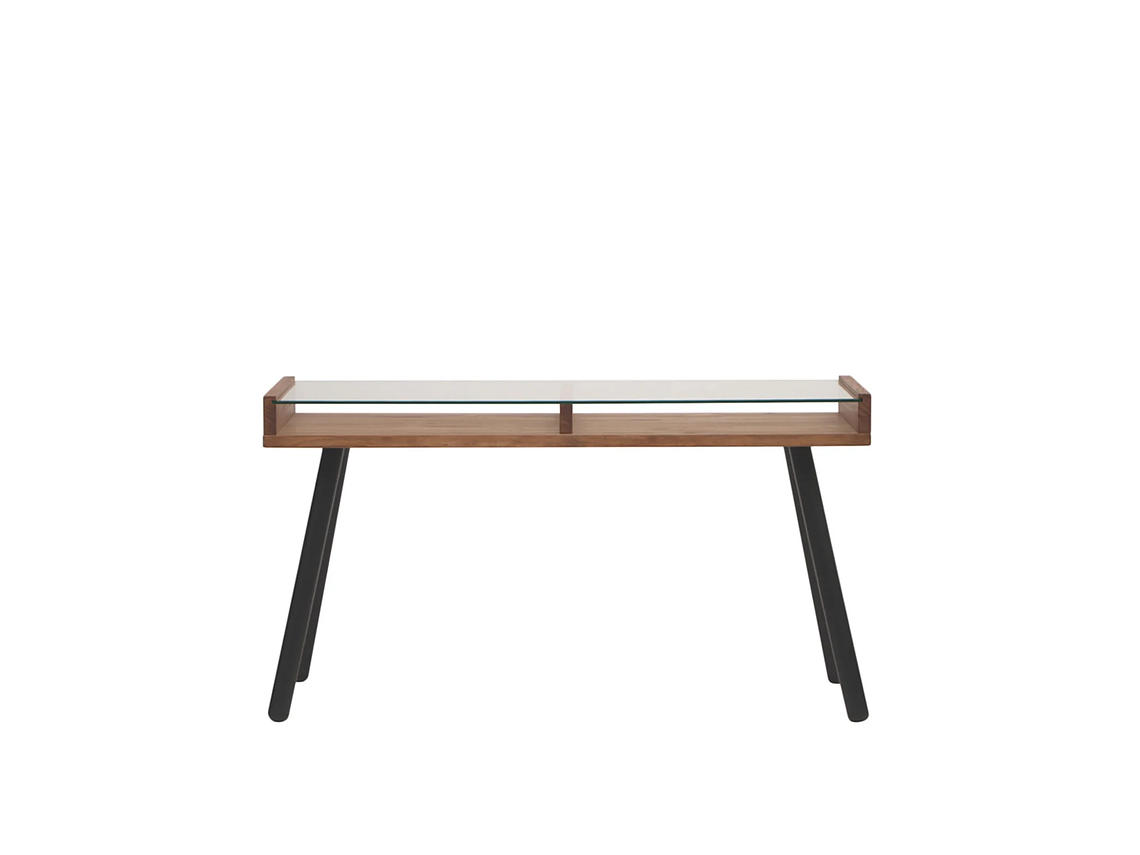 ESCRITORIO AULA 1,60 MT NOGAL MEDULAR 1