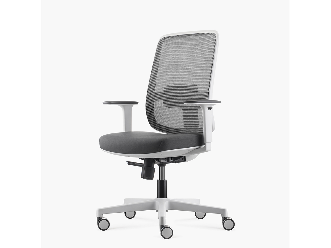 SILLA OFICINA LOTTO GRIS CLARO FORM 3