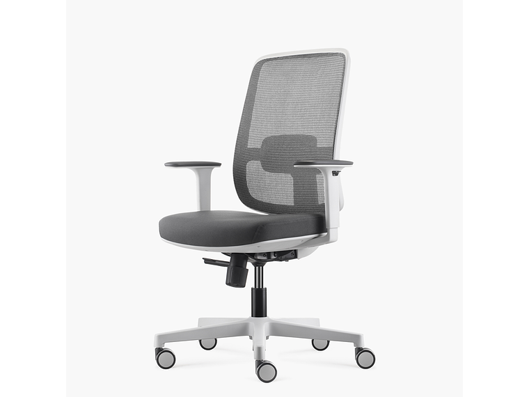 SILLA OFICINA LOTTO GRIS CLARO FORM 3