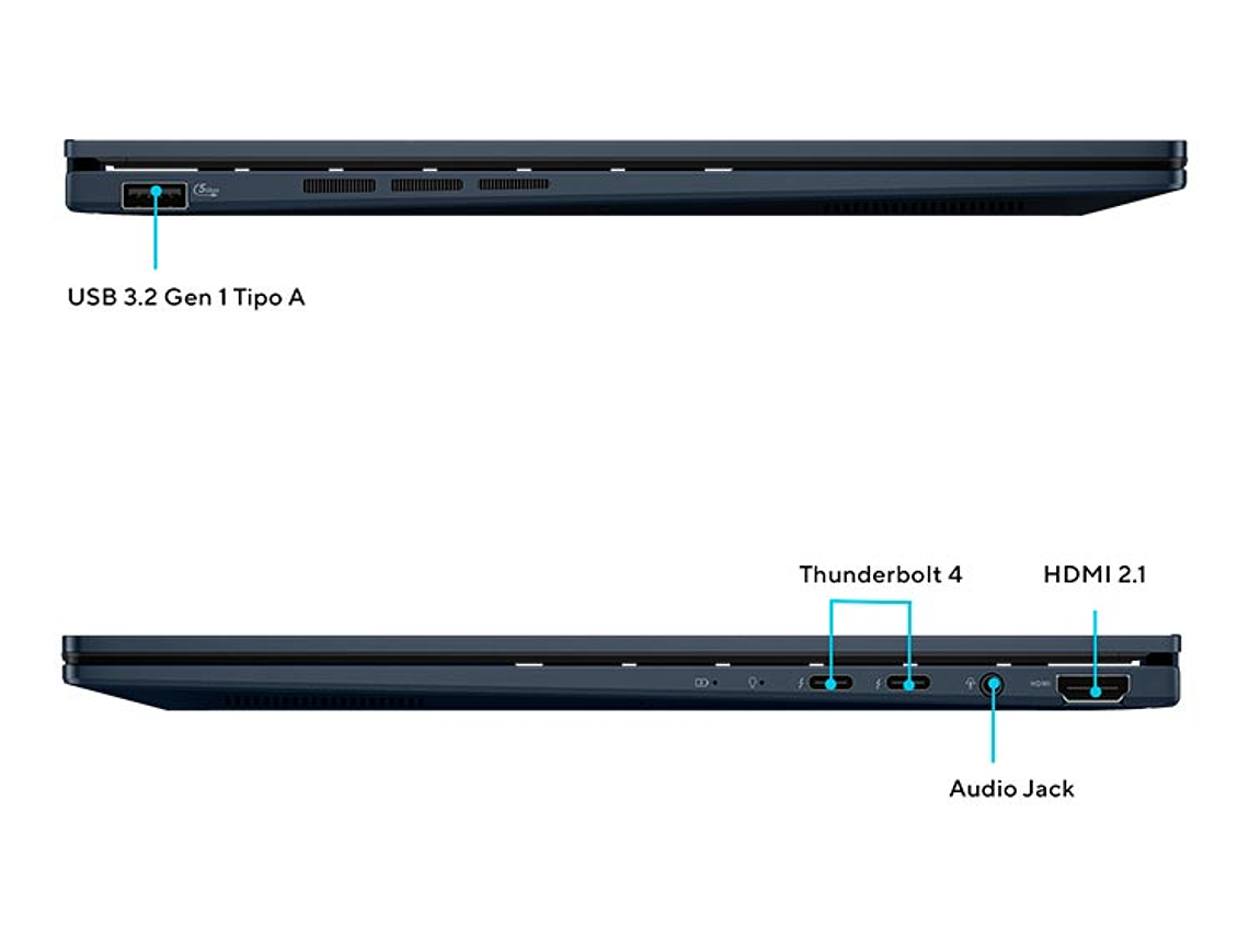 NOTEBOOK ASUS ZENBOOK 14 OLED UX3405MA-PP312W INTEL CORE ULTRA 7 16GB RAM 512GB SSD 14 2