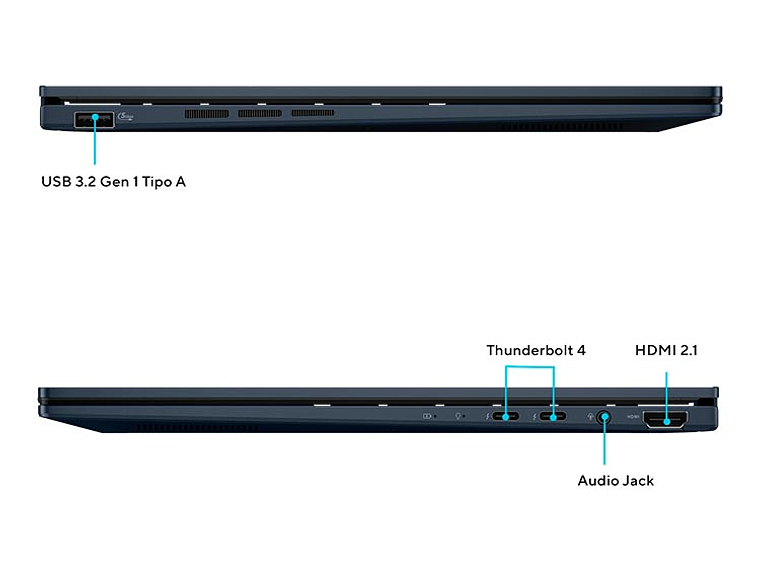NOTEBOOK ASUS ZENBOOK 14 OLED UX3405MA-PP312W INTEL CORE ULTRA 7 16GB RAM 512GB SSD 14 2