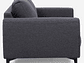 SOFÁ ROSEN GRAFITO PADUA 2 CUERPOS - Miniatura 5
