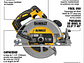 SIERRA DEWALT CIRCULAR 7 1/4 20 V XR DCS570B SIN BATERIAS METAL - Miniatura 4
