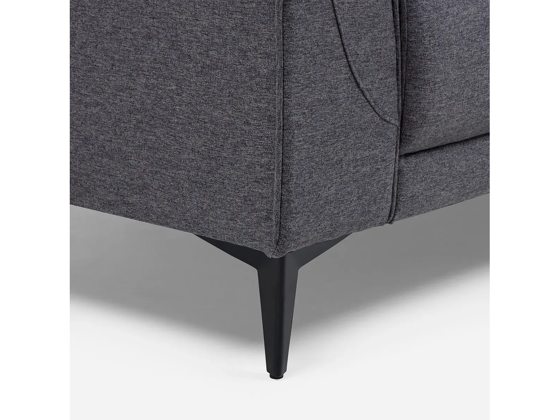 SOFÁ ROSEN GRAFITO PADUA 2 CUERPOS 6