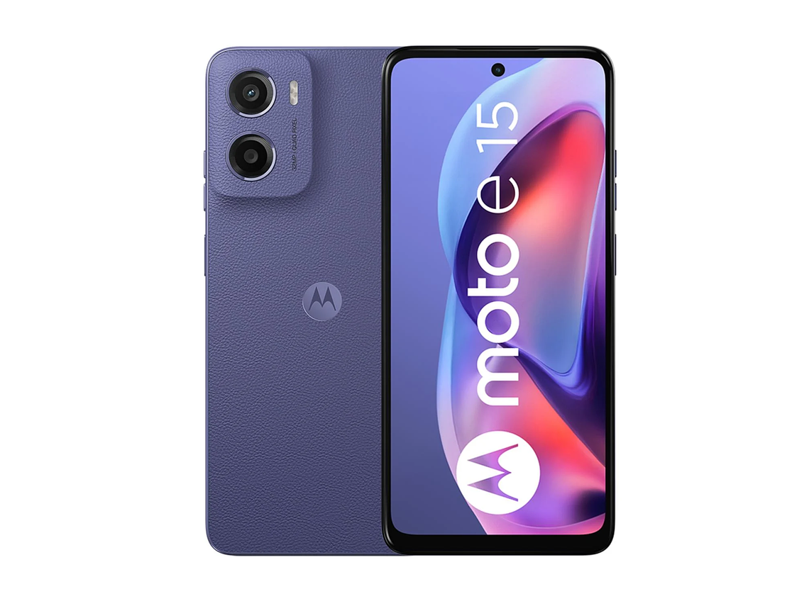 CELULAR MOTO E15 2GB 64GB ANDROID 14 6.7' PÚRPURA 6