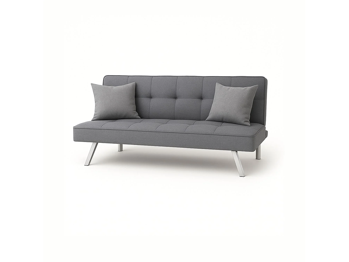 FUTON SOFA CAMA GRECIA GRIS 4