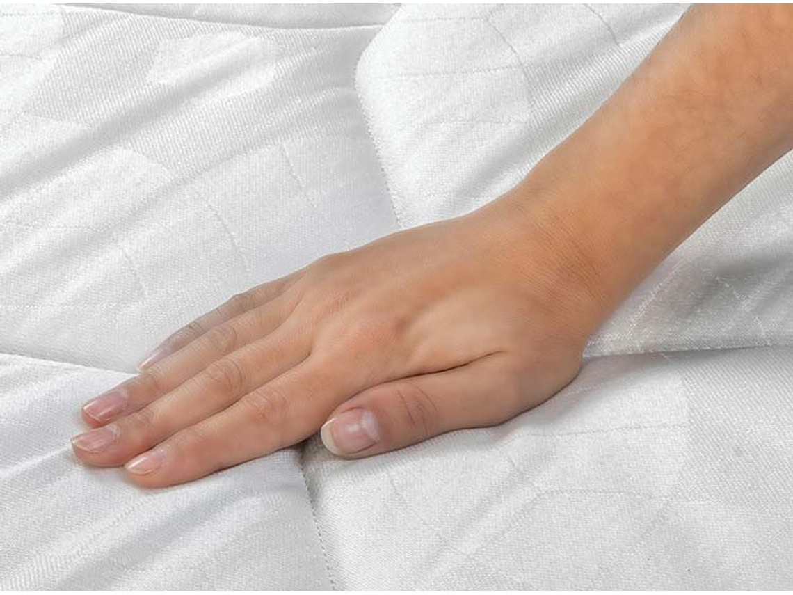 JUEGO DE DORMITORIO FLEX CAMA AMERICANA STAR 1 PLAZA + RESPALDO ROYAL NEGRO + VELADOR ROCK 4