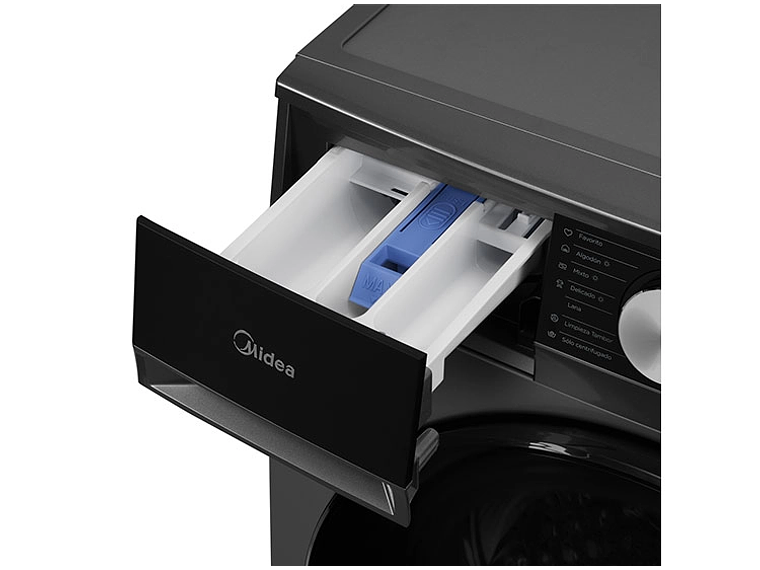 LAVADORA SECADORA MIDEA MLSF-095B/S 9.5KG/7KG TITANIO 6