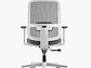 SILLA OFICINA LOTTO GRIS CLARO FORM - Miniatura 6