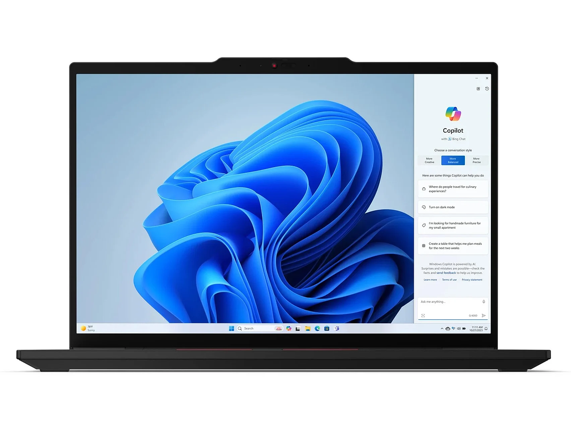 NOTEBOOK THINKPAD T14S 5TA GEN INTEL CORE ULTRA 7 16GB RAM 512GB SSD 14' WUXGA W11 PRO 6