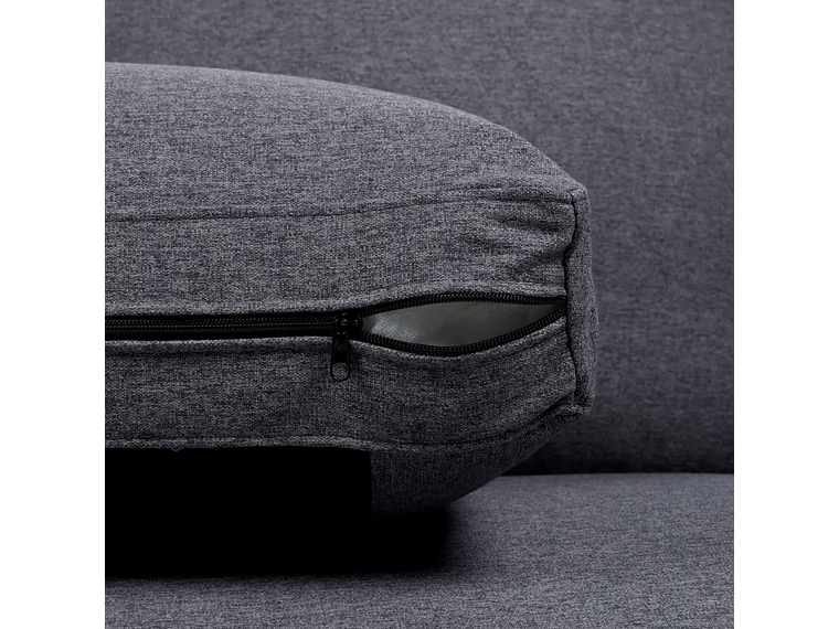 SOFÁ ROSEN GRAFITO PADUA 2 CUERPOS 9