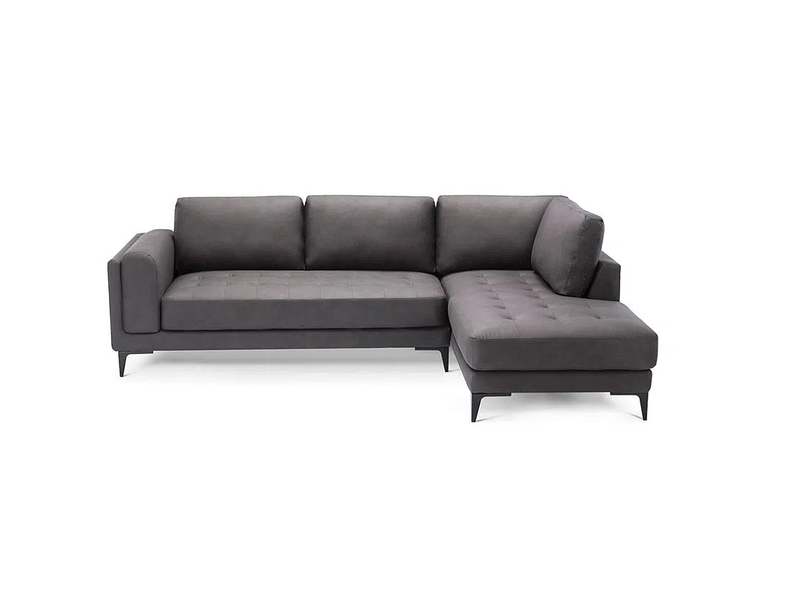 SOFÁ SECCIONAL ROSEN ROXTON DERECHO 2 CUERPOS CARBON CHARCOAL 1