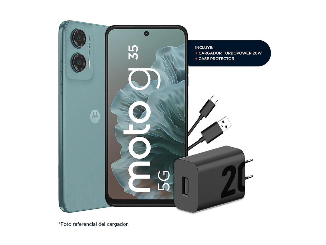 MOTO G35 5G GRIS 4+128GB 1