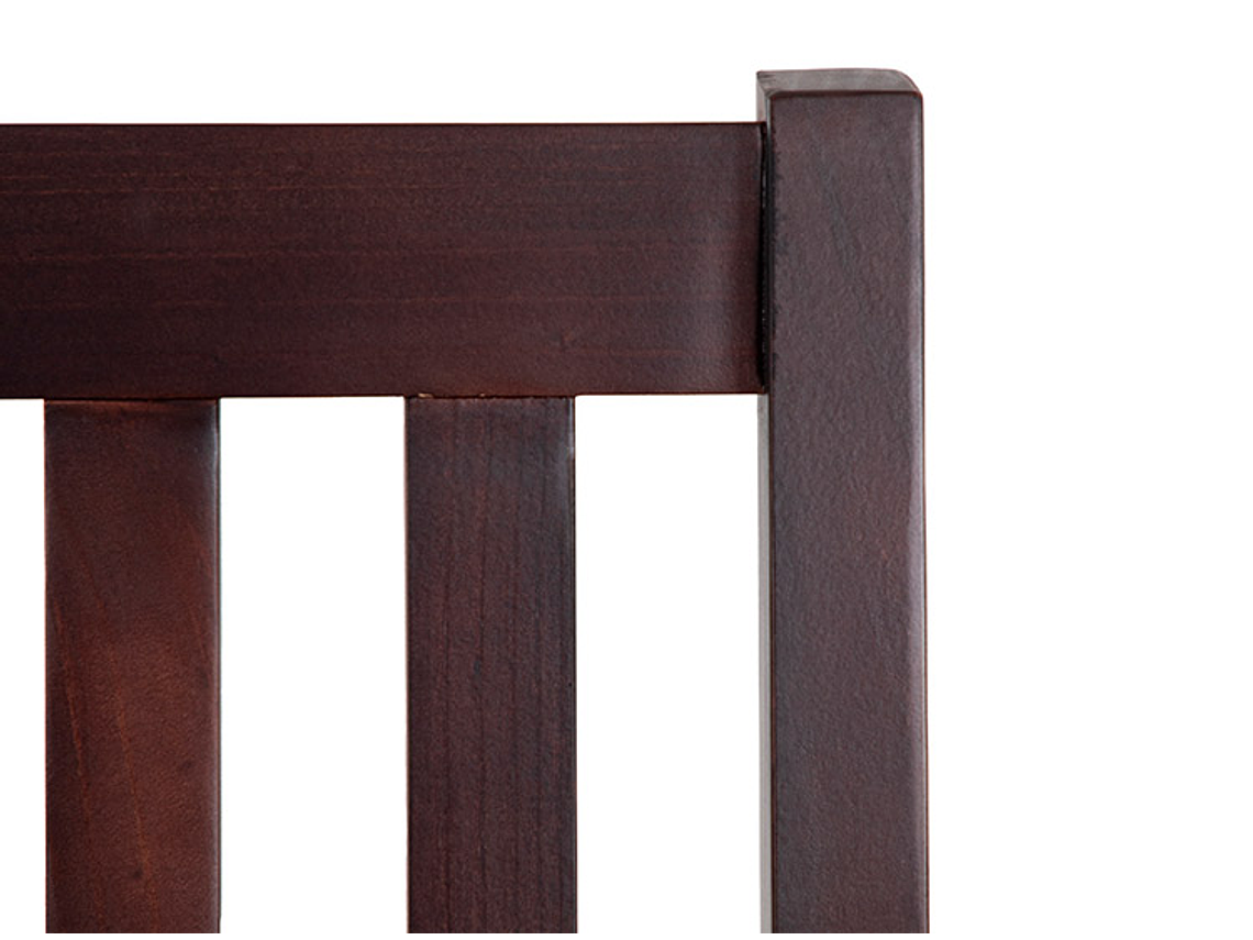 JUEGO DE COMEDOR CIC ÑUBLE 4 SILLAS CHOCOLATE NEGRO 9