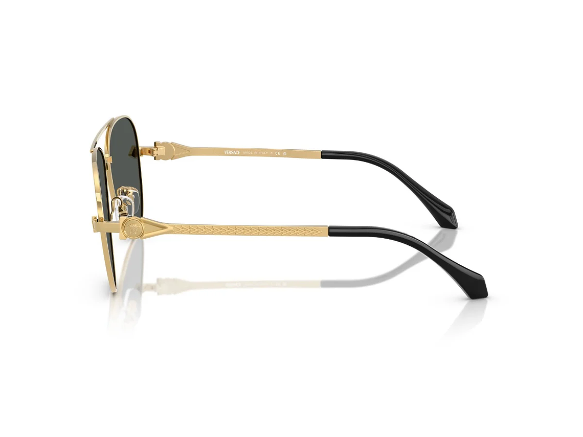 LENTES DE SOL DORADO VERSACE 2