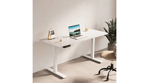 ESCRITORIO DE LUJO ERGONOMICO ELECTRICO DE 140 CM CON ALTURA AJUSTABLE