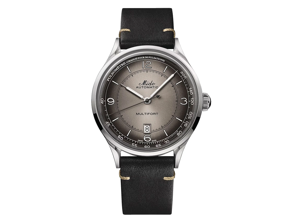 RELOJ MIDO MULTIFORT PATRIMONY EN COLOR NEGRO 4