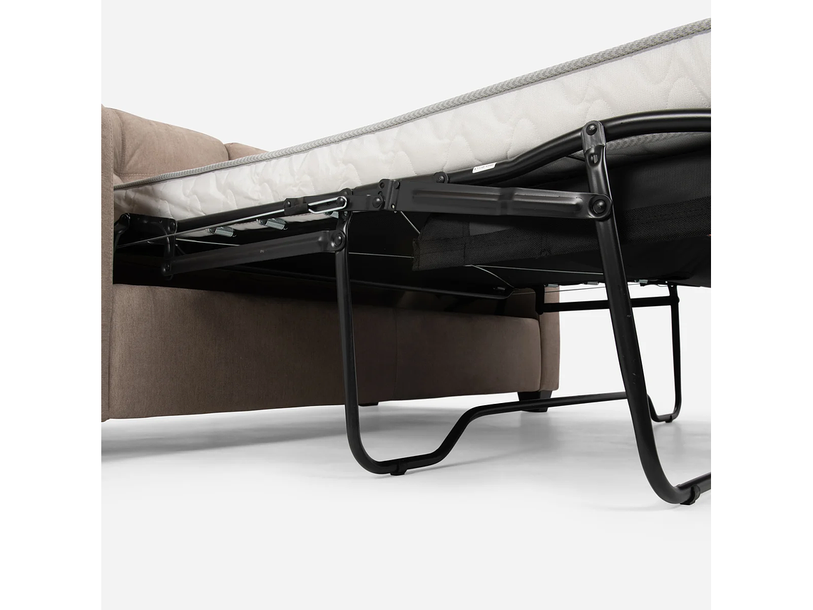 SOFÁ CAMA ROSEN VALENTINO 2 CUERPOS CAFE CLARO VISÓN 6