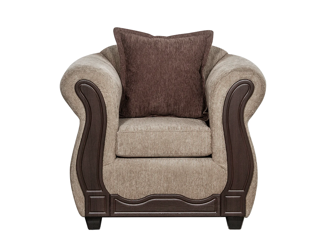 JUEGO LIVING BLACK FACTORY BARCELONA 3 2 1 1 BEIGE 5