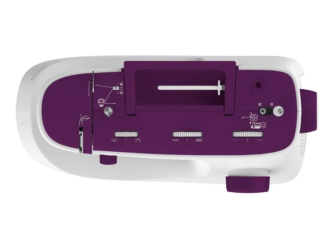 MAQUINA DE COSER NECCHI K132A CON OJALES AUTOMATICOS 2