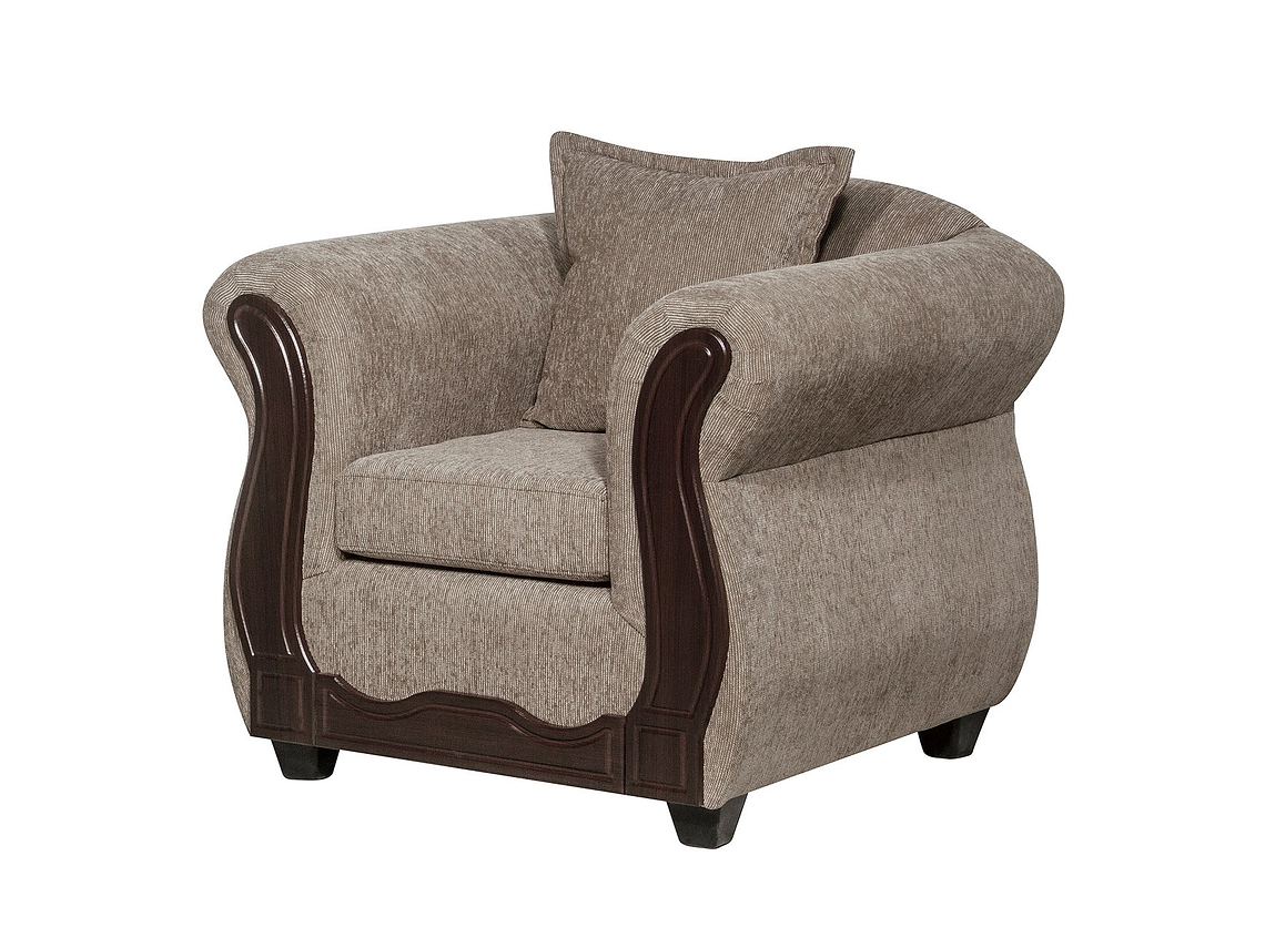 JUEGO LIVING BLACK FACTORY BARCELONA 3 2 1 1 BEIGE 6