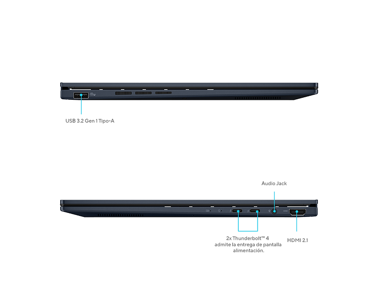 NOTEBOOK ASUS ZENBOOK 14 OLED INTEL CORE U7 16GB 512GB SSD 2
