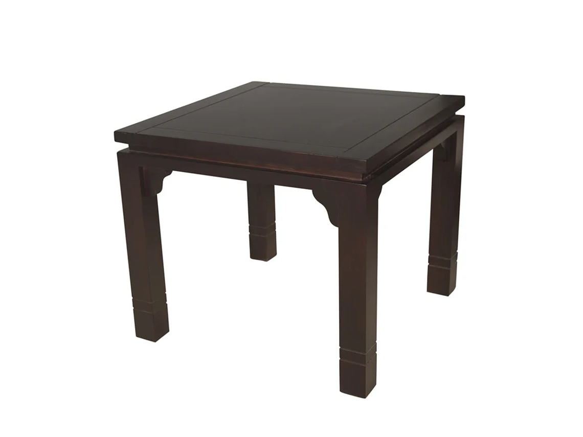 MESA COMEDOR ARTHOME LUCIANA CUADRADA 92 X 92 CM MADERA CHOCOLATE 1