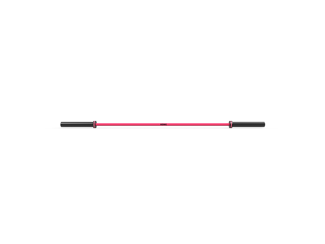 Barra Olímpica Cerakote Pink 15kg | KONG 2