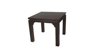 MESA COMEDOR ARTHOME LUCIANA CUADRADA 92 X 92 CM MADERA CHOCOLATE