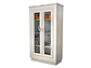 VITRINA TUHOME ALCAMO WHITE CHIC 2 PUERTAS - Miniatura 1