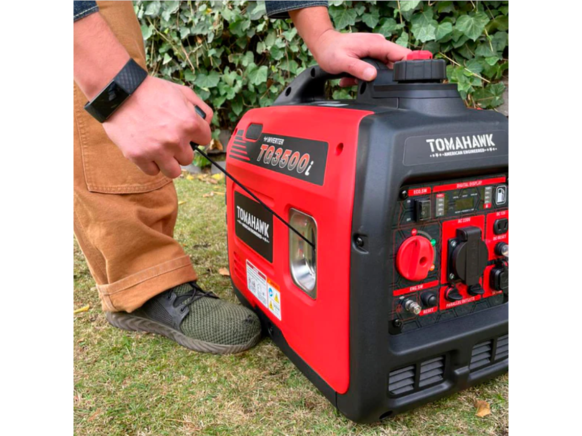GENERADOR ELE CTRICO INVERTER 3500W TOMAHAWK POWER 2