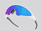 LENTES DE SOL ELLIPSE OAKLEY PRIZM SAPPHIRE/MATTE VAPOR - Miniatura 2