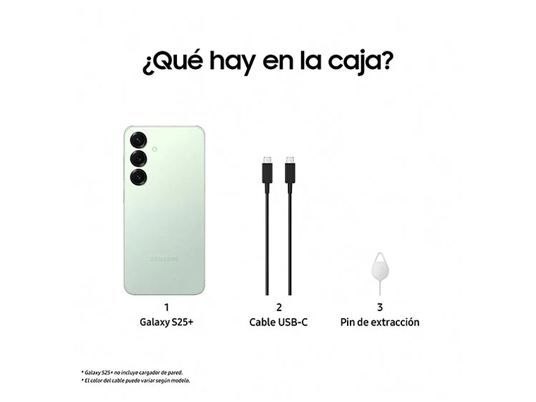 CELULAR SAMSUNG GALAXY S25+ 6.7