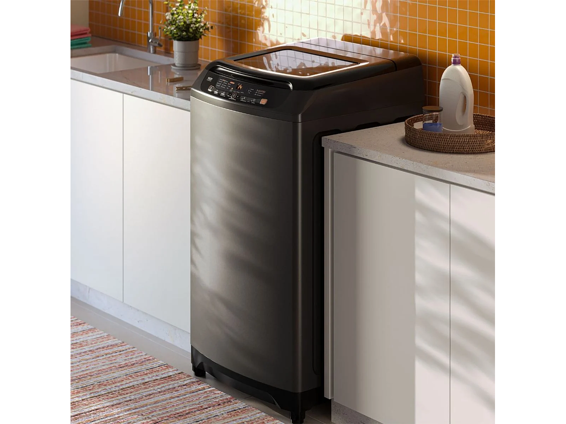 LAVADORA AUTOMÁTICA MADEMSA 21KG CARGA SUPERIOR 21 GRIS ONIX 9