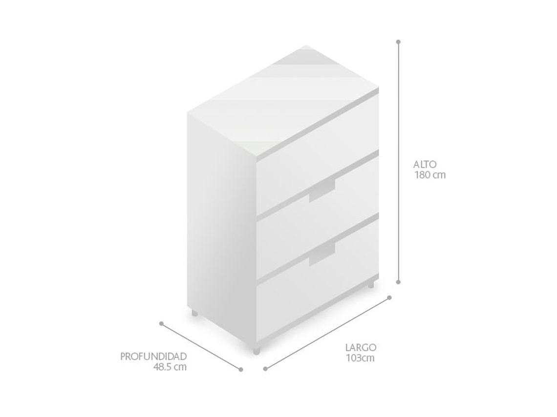 VITRINA TUHOME ALCAMO WHITE CHIC 2 PUERTAS 2
