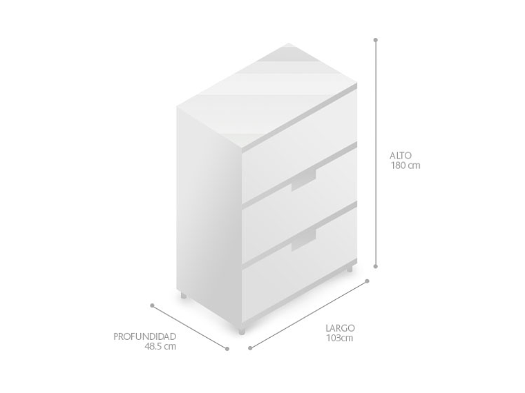 VITRINA TUHOME ALCAMO WHITE CHIC 2 PUERTAS 2