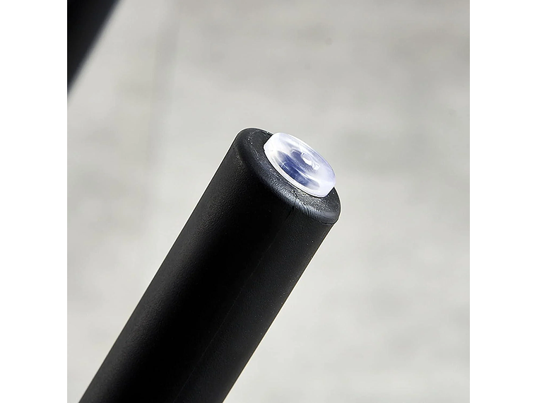 PACK 4 TABURETES BAR VALENTINO EN COLOR NEGRO 75 CM | ESTILO VINTAGE | EXTERIOR 5