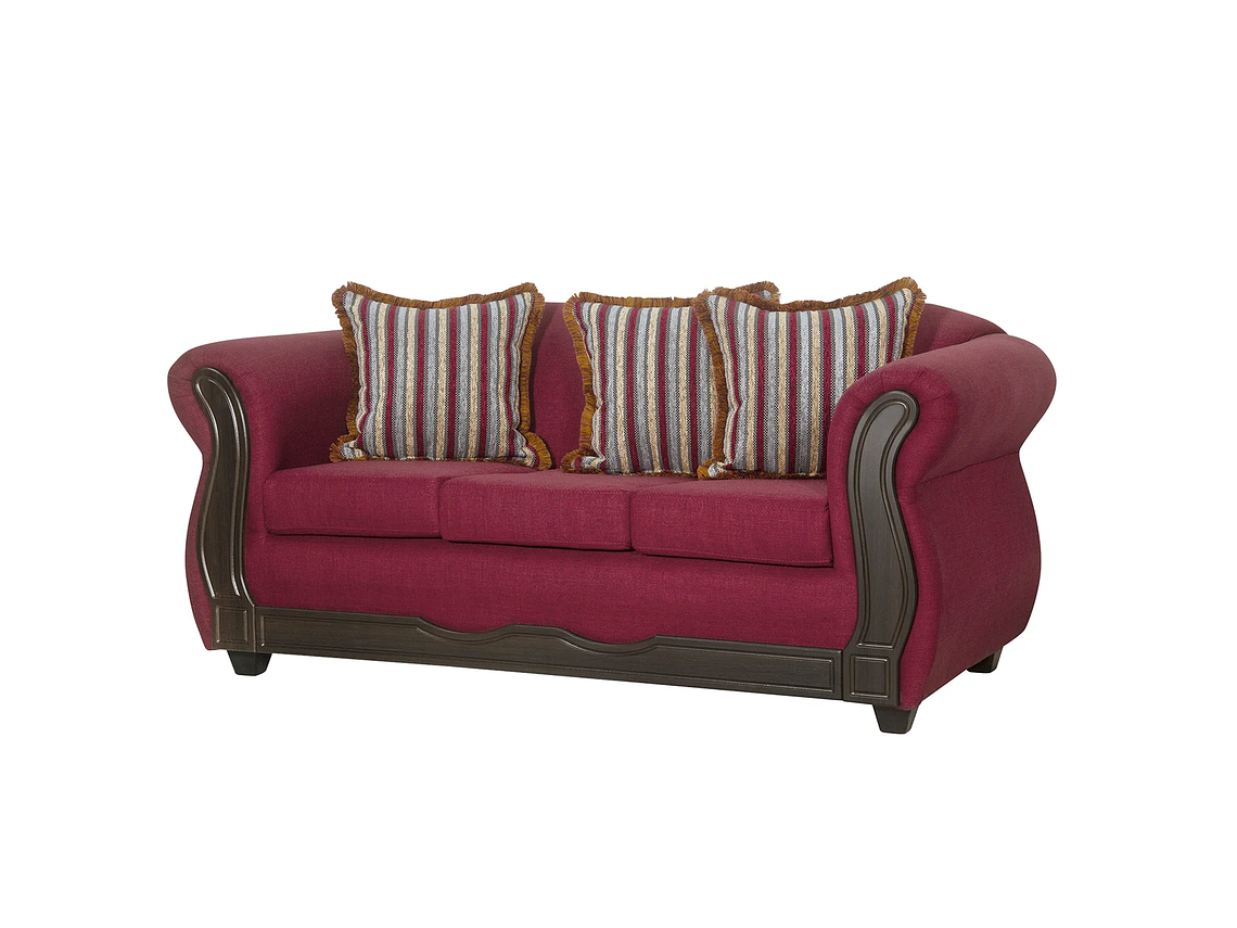 JUEGO LIVING BLACK FACTORY SOFIA 3 2 1 1 BURDEO 4