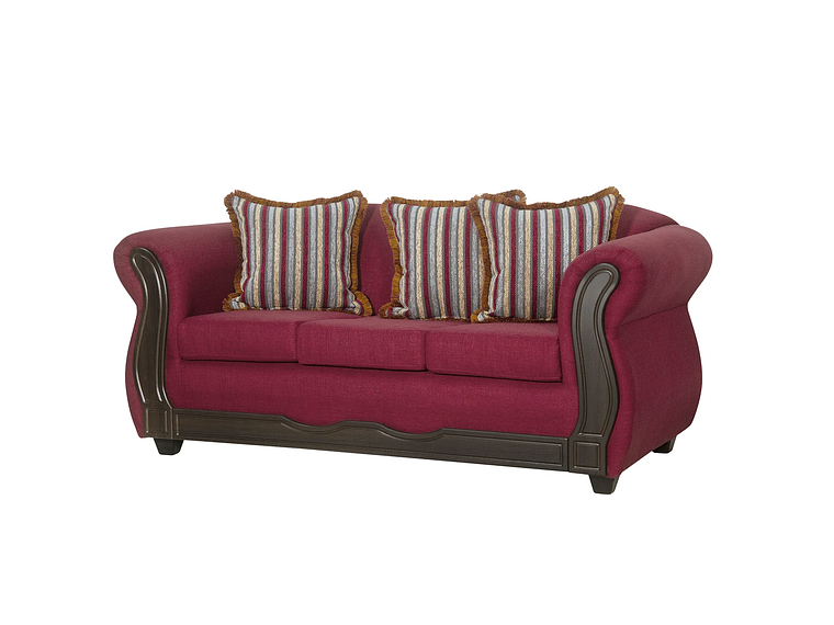 JUEGO LIVING BLACK FACTORY SOFIA 3 2 1 1 BURDEO 4