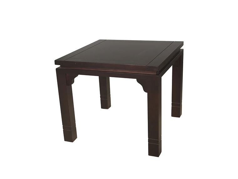 MESA COMEDOR ARTHOME LUCIANA CUADRADA 92 X 92 CM MADERA CHOCOLATE 4