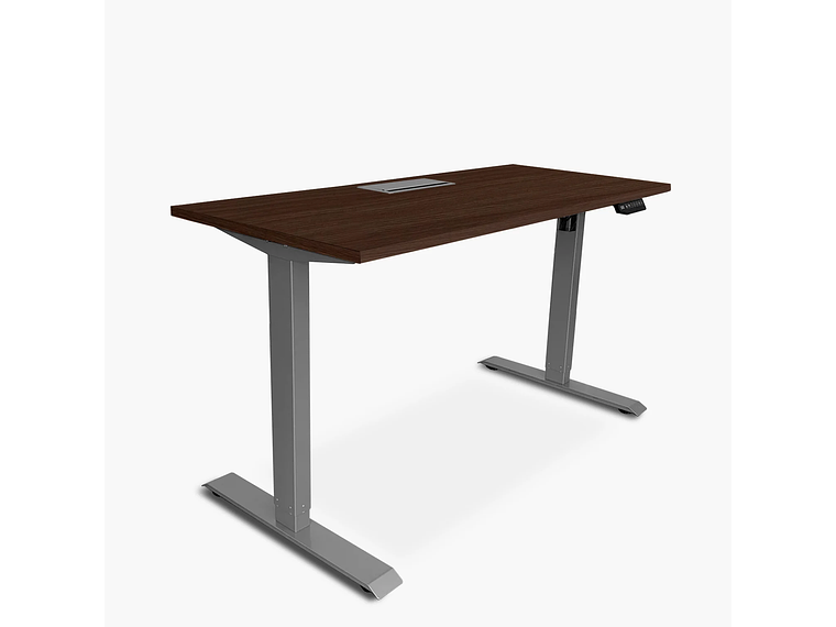 ESCRITORIO FORM OFFICE COSMO ELÉCTRICO CON PASACABLES 160X70 METAL 2