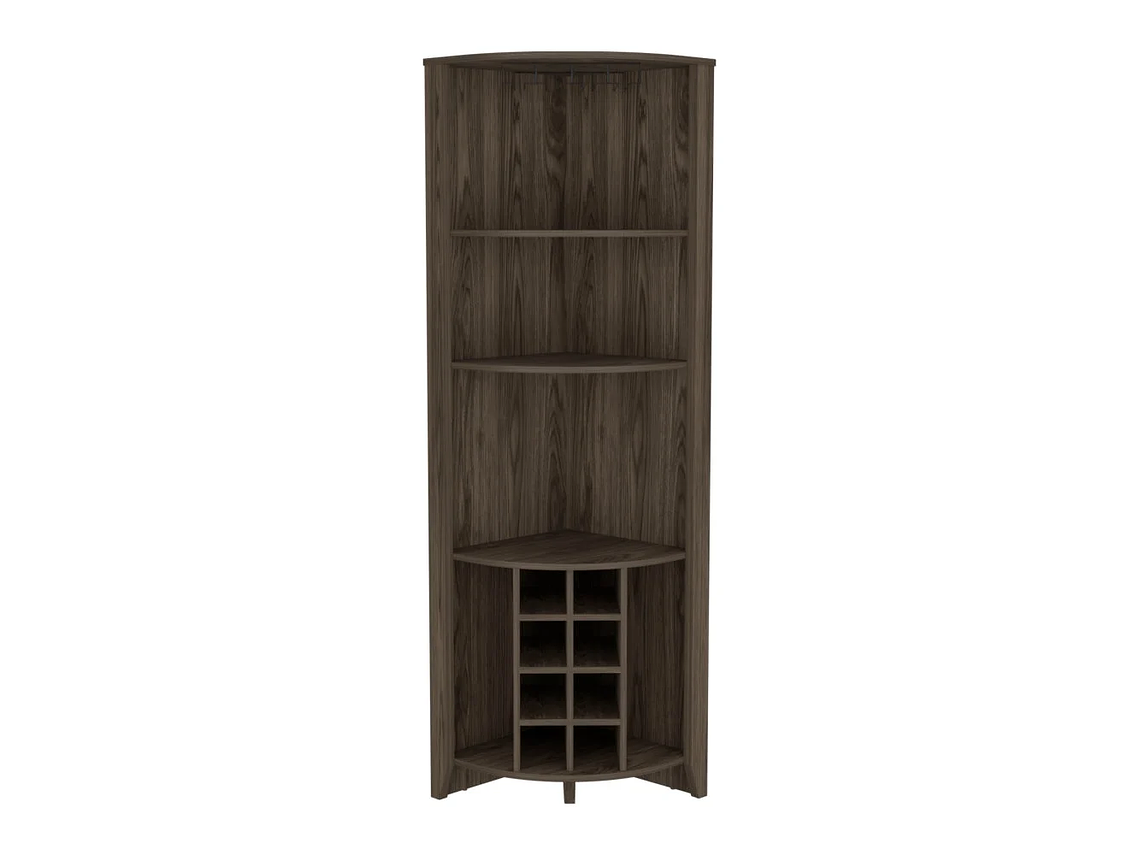 BAR FMFURNITURE ESQUINERO 8 BOTELLEROS Y PORTACOPAS FM 002O CAFE 3