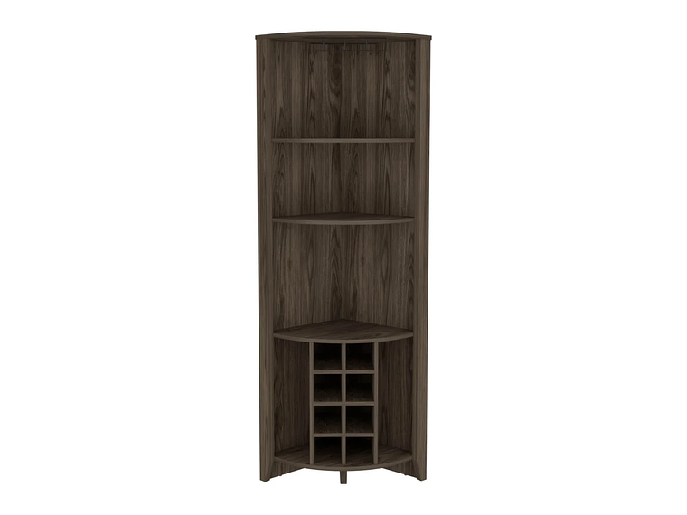 BAR FMFURNITURE ESQUINERO 8 BOTELLEROS Y PORTACOPAS FM 002O CAFE 3