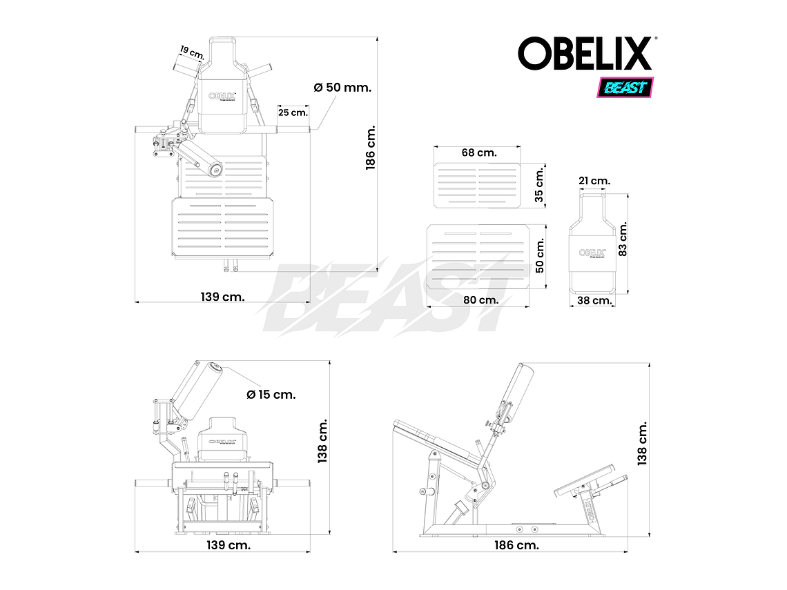 Hip Thrust Beast | Obelix 4